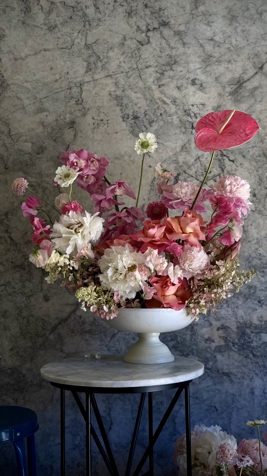 Seasonal floral work by Lovely Coven